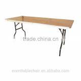 Hot Sale and Good Quality Wooden Folding Trestle Table thumbnail-1