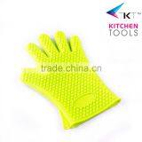 2016 FDA Kitchenware Baking Silicone Oven Glove Food Grade Silicone Bbq Baking Gloves thumbnail-3