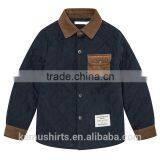 Children's Warm Shirts Children Clothing Factory in China Autumn and Winter Children's Shirts Children's Thermal Shirts thumbnail-1