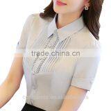 Made to Measure Organic Cotton Sleep Shirts for Elegant Business Lady thumbnail-4
