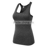 Wholesale Quick Dry Athletic Fitness Womens Workout Sport Tank Tops thumbnail-3