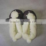 Animal Toy Fuzzy Slippers Women and Men Fur Slipper Socks thumbnail-4