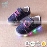 HFR-YS-54 Flashing Bling Recycled Colorful Student's Glowing Light Shoes thumbnail-4