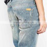 Best Selling Hip Hop Ripped Style Latest Design Jeans Pants for Girl thumbnail-3