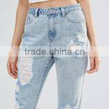 2016 Fashion Slim Fit Acid Wash Skinny Jeans for Women thumbnail-3