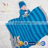 Striped Cashmere Plush Super Soft Throw Blanket thumbnail-4