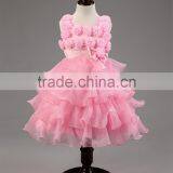 Baby Girl Princess Dresses White Puffy Dresses for Kids Girls Wedding Dresses thumbnail-6