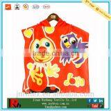 Custom Microfiber Print Poncho Towel thumbnail-2