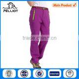 Outdoor Water Repellent Womens Softshell Trousers thumbnail-1