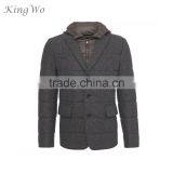 New Design Heavy Padded Woolen Cotton Jackets and Coat Wither Padding Jacket Men thumbnail-1