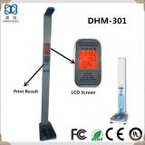 DHM-301 Foldable and portable ultrasonic electronic height and weight scale with printing and bluetooth interface