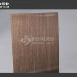 Light Hairline no Fingerprinted Bronze Hairline Stainless Steel Sheet thumbnail-1