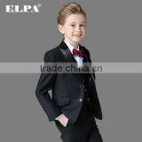 ELPA NXB0042 Fancy Designer 3 Piece Wholesale Black Kids Suit thumbnail-2