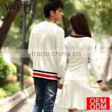 Custom Knit Sweater V-neck School Uniform for High School Students thumbnail-2