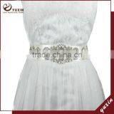 New Glaring Bridal Belts With Diamond Crystals Wedding Sashes Rhinestone Bridal Belts Bead Sash Wedding Dress Accessories CB001 thumbnail-1