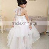 Newly Summer Princess Wedding Bridesmaid Flower Girl Dress for Child Wear Kids Clothes White Party Tutu Dresses for Girl !! thumbnail-3