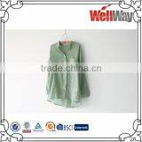 2015 Latest 100 Soft Washed Pure Cotton Longline Linen Wholesale Women Import Clothing From China thumbnail-3