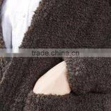 2017 Latest European Style Ladies Handmade Knitting Sweater Cardigan for Wholesale thumbnail-6