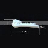 4.1*1.2*0.5cm Strong White Color Garment Packing Plastic Clips thumbnail-3