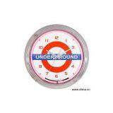 Sell Wall Clock With Neon Light thumbnail-1