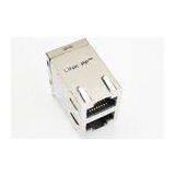 2 x 1 Port Female Stacked RJ45 Modular Jack , Shielded SC861-G8-28 thumbnail-1