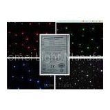 RGBW Christamas LED Star Cloth With Twinkling Light , Flexible LED Screen