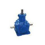 T Spiral Bevel Gearbox Speed Reducer , Cast Iron GearboxLow Noise