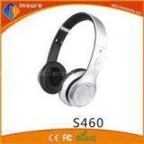 Top Best S460 Wireless Stereo Over The Ear Bluetooth Headphones Earbuds