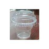 Clear Disposable Ice Cream Cups For Yogurt 150ml 5oz 70 Degrees
