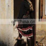 Steampunk Women's Standing Collar Longsleeve Blouse RQBL thumbnail-5