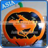 2016 Newest Eye Catching Custom Pumpkin Horse Light Best Selling Advertising Inflatable Helium Balloon