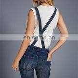 Ladies Sexy Rompers Sexy Blue Demin Jumpsuits Rompers Jumpsuits Women 2016 thumbnail-6