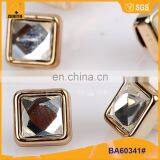 Polyester Shirt Button Popular Wholesale Uv Plating Resin Shirt Button BA60341 thumbnail-2