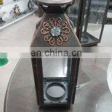 Metal candle lantern, iron candle lantern