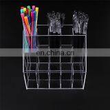 Large Floor Shape Clear PMMA Acrylic Pen Display Stand Holder Rack thumbnail-1