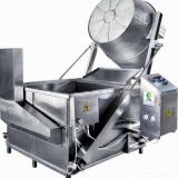 50 Kg/h Banana Chips / Legumes Small Fryer Machine