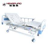 Medical Equipment Comfortable Full Size 3 Cranks Manual Patient Beds thumbnail-3