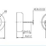 Electromagnetic Passive Buzzer Sc1204 thumbnail-2