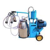 Durable Dairy Farm Animal Piston Best Dairy Mobile Mini Milking Machine for Farm Portable thumbnail-3