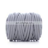 Hot Sale Fast Shipping Colorful Super Chunky Giant Yarn For Hand Knitting/ Knot Pillow/DIY Chunky Tube Yarn thumbnail-4
