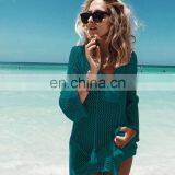 Покрывало для пляжа из сетки. Купальник-шитый. Плащ для выхода на пляж. Прозрачный купальник. Летнее платье. Ленточный купальник для женщин. Покрывало для купальника. Парео thumbnail-6