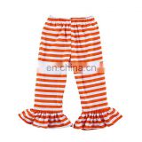 Infant/Toddler Girls  Long Boutique  Icing Ruffle Leggings Stripe  Pants  Cotton Bottoms Elastic Waist Trousers Age 1T-6Y
