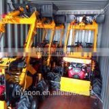 CHINA HYSOON HY380 MINI BACKHOE LOADER WITH ACCESSORIES thumbnail-7