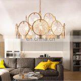 Home Decoration Luxury Gold Stainless Steel Crystal Chandeliers Pendant Lights thumbnail-3