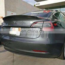 for Tesla Model 3 T Style Carbon Fiber Car Rear Trunk Wing Spoiler 16-18 thumbnail-5