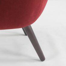 Modern High Quality Solid Wood Upholstery Furniture Petit Chair High Quality Lounge Chairs thumbnail-5