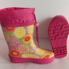 Outdoors Printing Rubber Boots, Pretty Children Boots, Popular Kid Rubber Boot,Child Rubber Boot, Children Rubber Shoe, Cheap Kid′s Rubber Boots thumbnail-3
