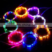 Wholesale Cheap Christmas Holiday Party Led Lights Outdoor Lighting Indoor String Pvc LED Lights USB Plug Decoration thumbnail-5
