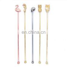 Trending Sale SS Variable Shapes Sticks Swizzle Melamine Drink Stirrers Cocktail thumbnail-2