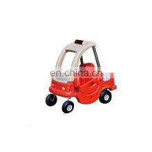 2018 Children cheap plastic manual ride on car with rubber tires